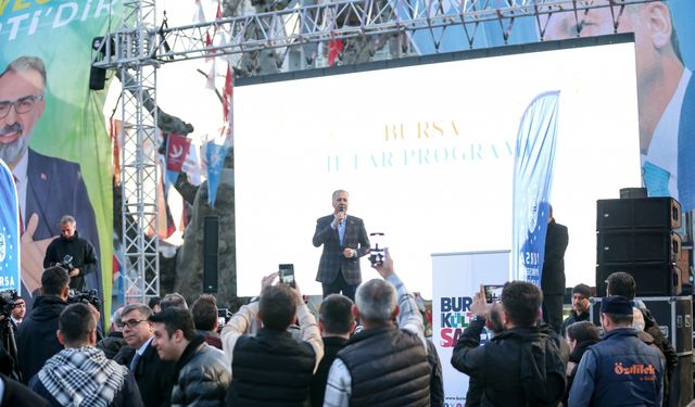 İçişleri Bakanı Yerlikaya, Bursa'da iftar programında konuştu:
