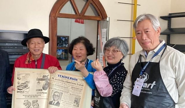 71 yıl önceki gazete kupürleri Koreli sanatçıları duygulandırdı