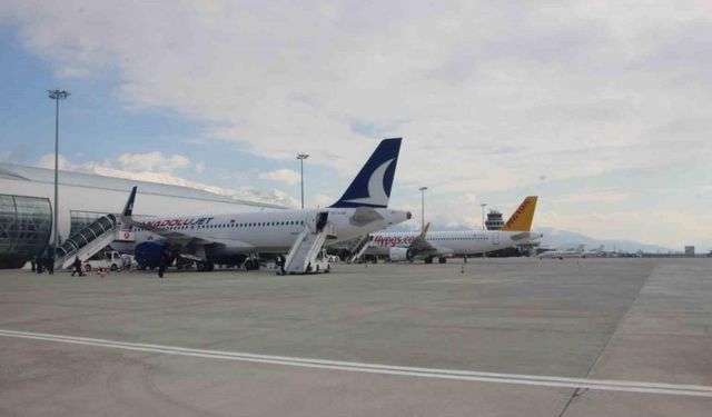 Erzincan Yıldırım Akbulut Havalimanı’ndan şubat ayında 31 bin 82 yolcu faydalandı