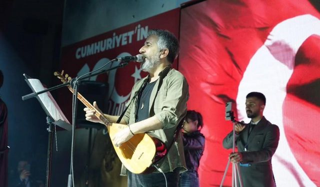 Erzurum’da, Cumhuriyetin 100. yılında Bozkurt’un hür sedası konseri