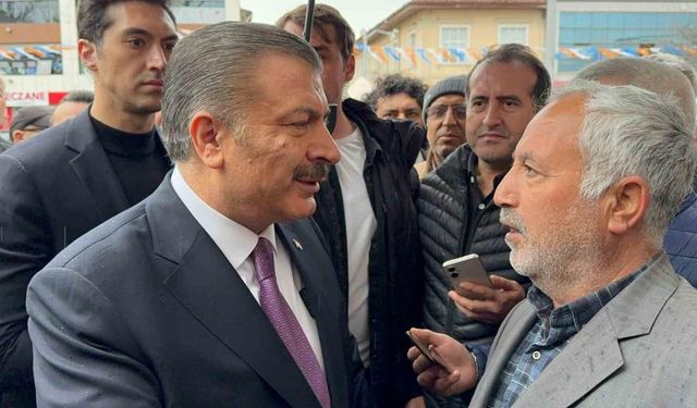 Sağlık Bakanı Fahrettin Koca Düzce’de