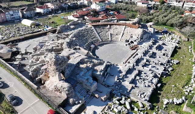 Bursa'daki 1800 yıllık İznik Roma Tiyatrosu'nda restorasyon tamamlandı