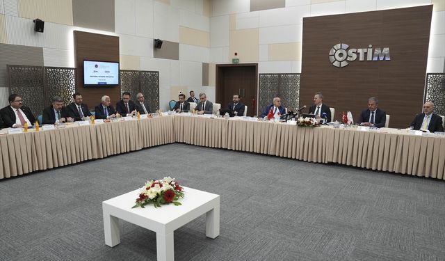 Savunma Sanayii Başkanı Görgün, OSTİM'deki Sektörel istişare Toplantısı'nda konuştu: