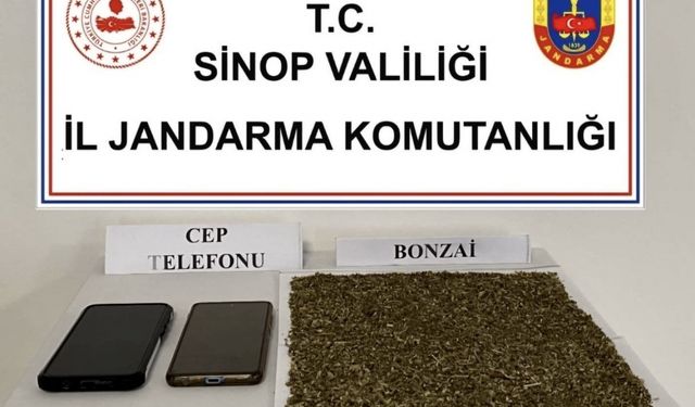 Sinop'ta uyuşturucu operasyonunda 2 zanlı yakalandı