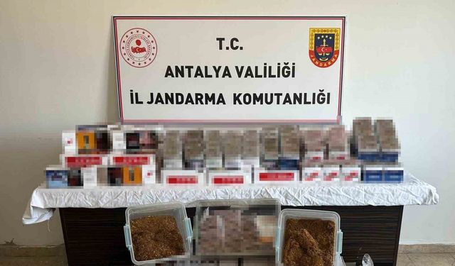 1 milyon adet dolu ve boş makaron ele geçirildi