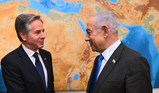 ABD Dışişleri Bakanı Blinken, Netanyahu ile görüştü