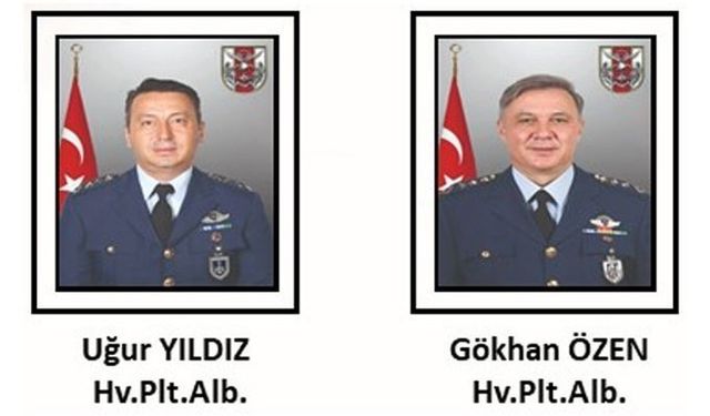 Şehit pilotların kimlikleri belli oldu