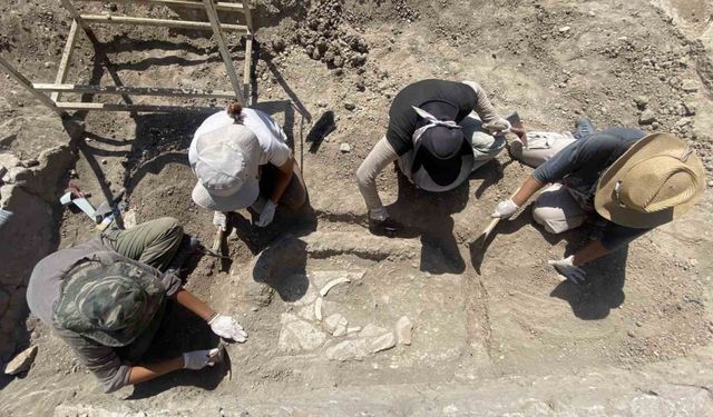 Apollon Smintheus Tapınağı’nda 1700 yıllık mezar bulundu