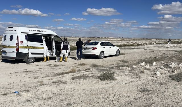 Konya'da sulama kanalında erkek cesedi bulundu