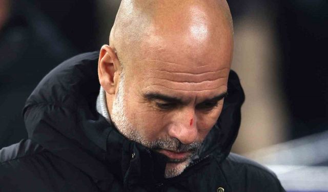 Guardiola, Feyenoord beraberliğine sinirlendi, kendine zarar verdi