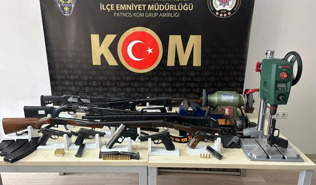 Ağrı'da ruhsatsız silah ticareti operasyonunda 16 şüpheli yakalandı