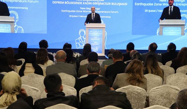 KOSGEB'in deprem desteğinden faydalanan kadın girişimciler Kahramanmaraş'ta buluştu