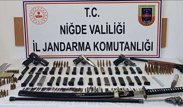 Niğde'de yasa dışı silah ticareti operasyonunda 1 kişi yakalandı