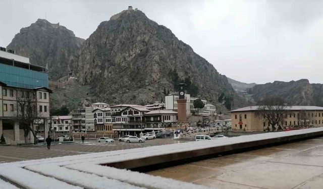 Amasya için kuvvetli kar yağışı uyarısı