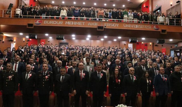 Mehmet Akif Ersoy, 1920-1922'de milletvekilliğini yaptığı Burdur'da anıldı