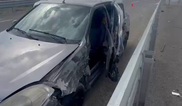 Bingöl’de trafik kazası: Aynı aileden 5 kişi yaralandı