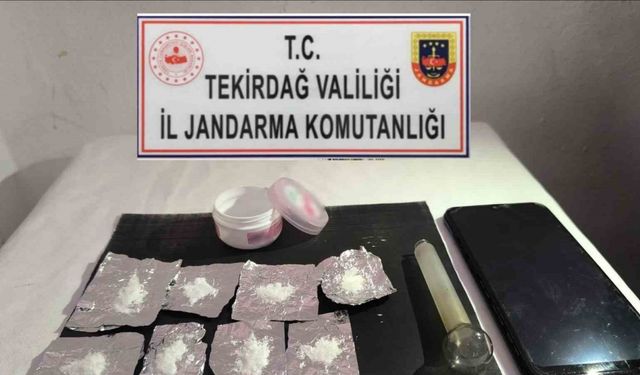 Tekirdağ’da jandarmadan uyuşturucu operasyonları