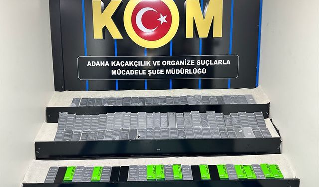 Adana'da kaçakçılık operasyonunda 4 şüpheli yakalandı
