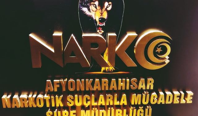 Afyonkarahisar'da uyuşturucu operasyonunda 2 zanlı tutuklandı