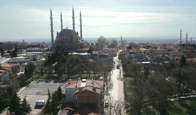 Edirne'de Selimiye ve Muradiye Camileri arasındaki tarihi koridor ihya edilecek