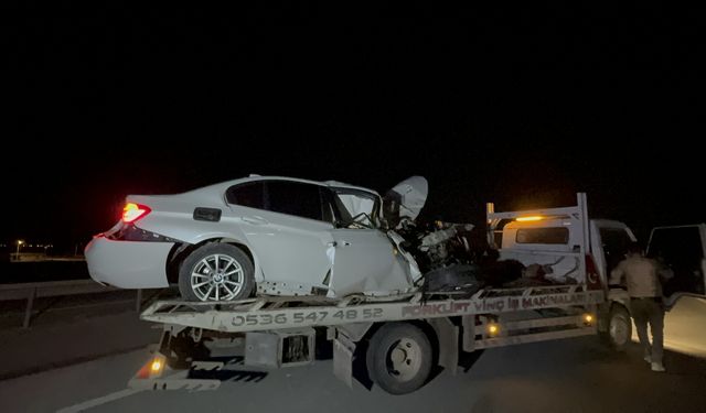 Karaman'da cip ile otomobilin çarpıştığı kazada 1 kişi öldü, 2 kişi yaralandı
