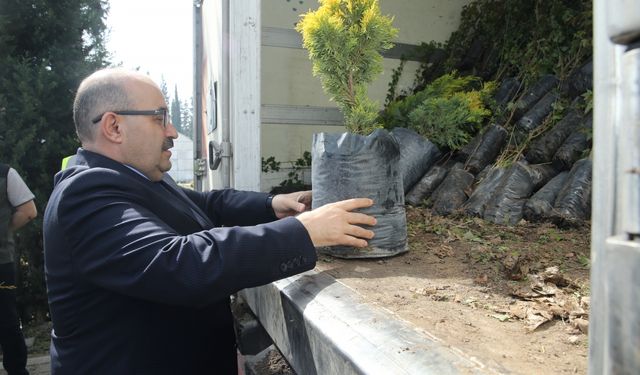 Orman Genel Müdürü Karacabey, "Balıkesir'den Azerbaycan'a fidan gönderme" etkinliğine katıldı: