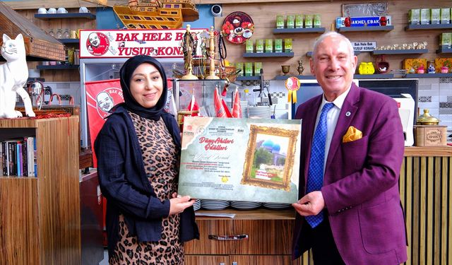 Van kahvaltısının tanıtım elçisi, yarım asırlık emeğini "Dünya Ahisi" ödülüyle taçlandırdı