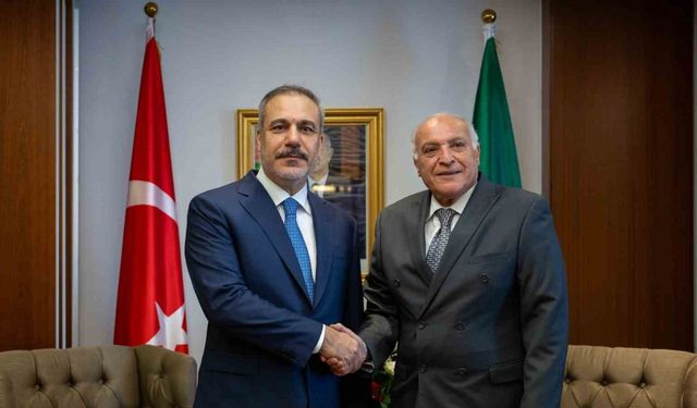 Bakan Fidan, Cezayirli mevkidaşı Attaf ile görüştü