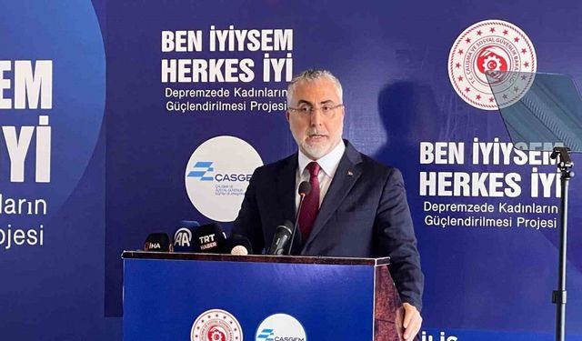 Bakan Işıkhan: "Tüm illerimizi yeniden ayağa kaldırmak ve yaralarımızı sarmak için çok hızlı harekete geçtik"
