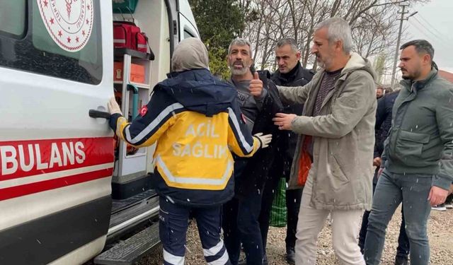 Balkondan atlayıp kaçmak isteyen şüpheli tutuklandı