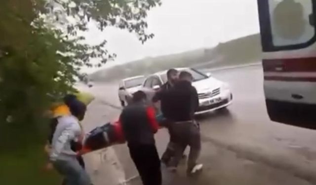 Batman’da araç şarampole yuvarlandı: 3 yaralı