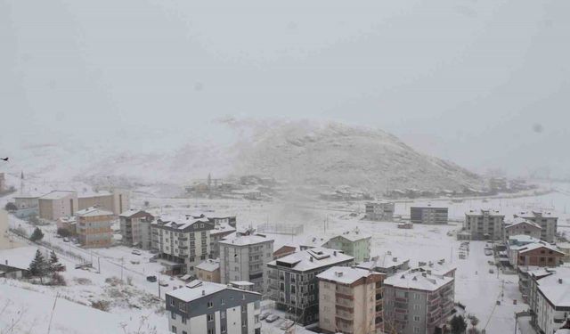 Bayburt için kar, çığ, zirai don ve rüzgar uyarısı yapıldı