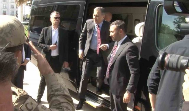 İçişleri Bakanı Yerlikaya Adıyaman’da