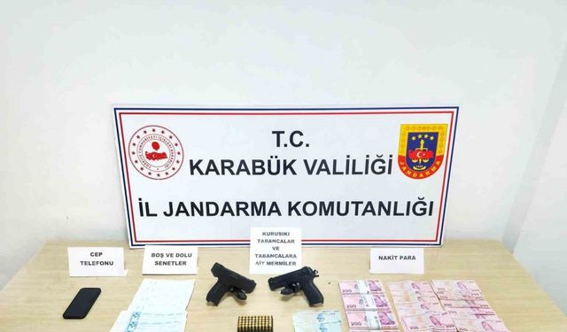 Karabük’te tefecilik operasyonu: 1 gözaltı