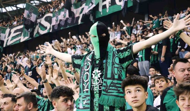 Kocaelispor, Süper Lig’e yükselmek için gün sayıyor
