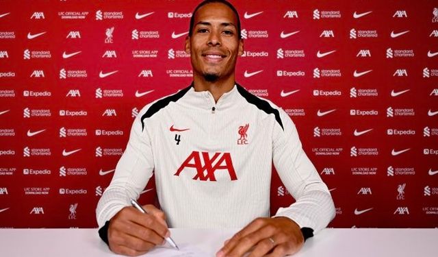 Liverpool, Virgil van Dijk’ın sözleşmesini uzattı
