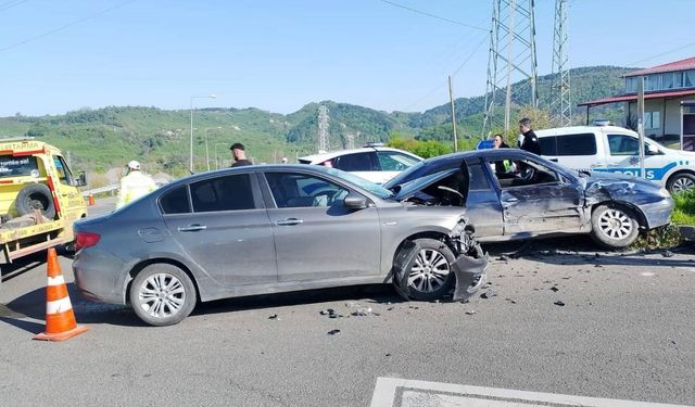 Ordu’da trafik kazası: 2 yaralı