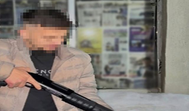Sosyal medyadan silahlı fotoğraflarını paylaşan 4 kişi yakalandı