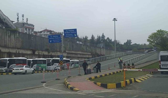 Trabzon’da hava ulaşımına sis engeli