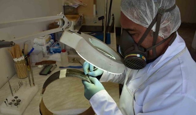 Urartu dönemine ait metal eserler Elazığ’ın geleceğine aktarılıyor