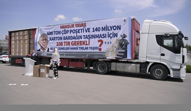 AK Parti'li Gökçek'ten ABB'nin karton bardak ve çöp torbası alımına ilişkin açıklama: