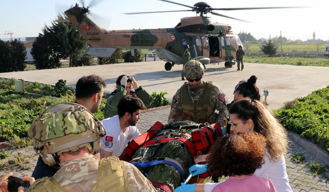 Havadaki "Melek Filo" askeri personelin de vatandaşın da imdadına yetişiyor