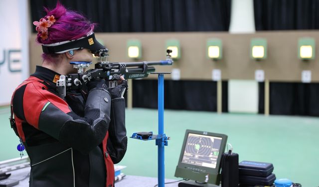 Milli atıcı Elif Berfin, gözünü dünya şampiyonalarına dikti