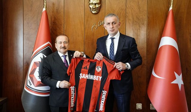 TFF Başkanı Hacıosmanoğlu'ndan Gaziantep FK'ye ziyaret