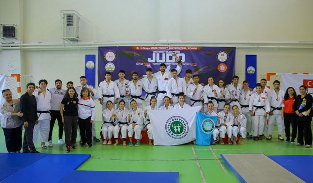 Üniversiteler Türkiye Judo Şampiyonası, Edirne'de sona erdi