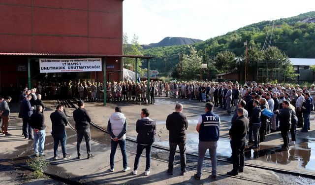 Zonguldak'ta 2010'daki grizu faciasında hayatını kaybedenler anıldı