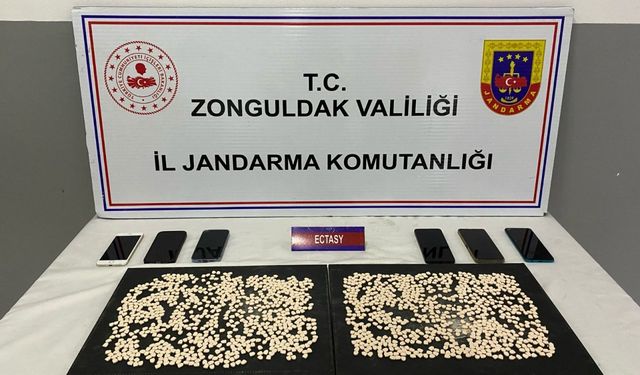 Zonguldak'ta uyuşturucu operasyonunda 4 zanlı tutuklandı