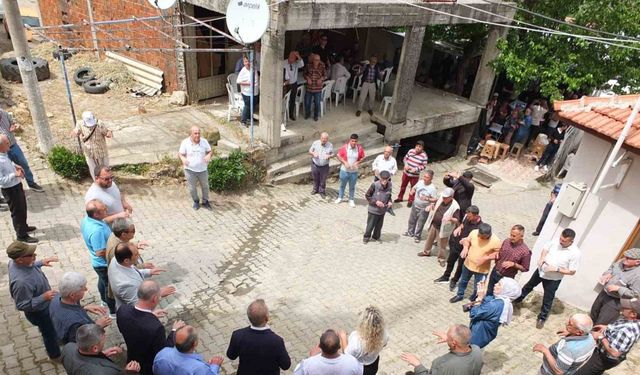 Balıkesir’de çiftçiler yağmur duasına çıktı