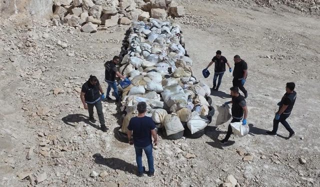 Batman’da 2 ton uyuşturucu madde imha edildi