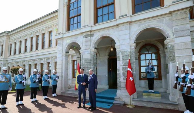 Cumhurbaşkanı Erdoğan, İspanya Başbakanı Pedro Sanchez’i kabul etti